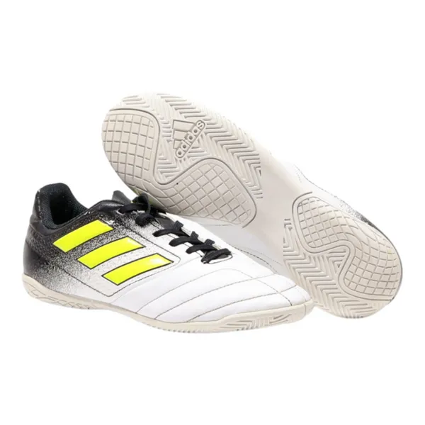ADIDAS Sneaker Trainers White Synthetic Boys UK 5.5