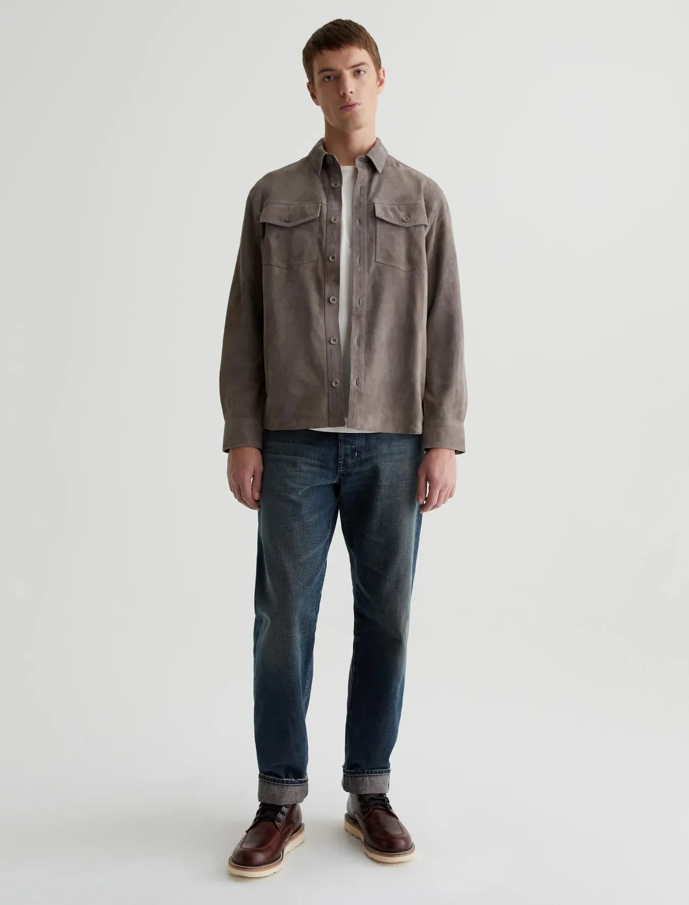 AG Elias Shirt Jacket - Lunar Soil