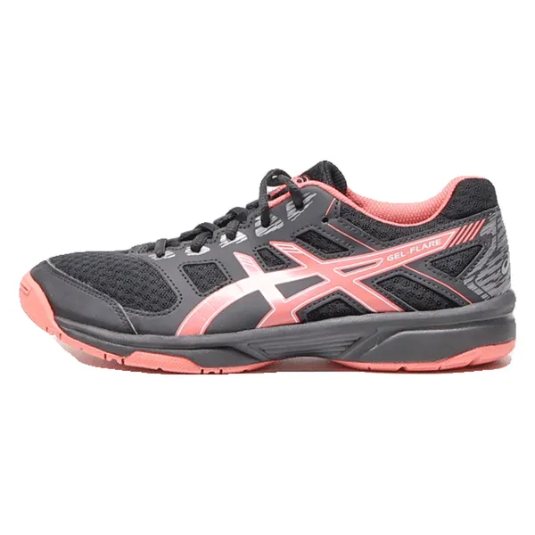 ASICS Sneaker Trainers Black Synthetic Womens UK 4.5