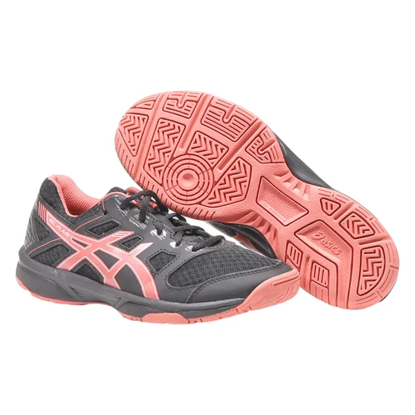 ASICS Sneaker Trainers Black Synthetic Womens UK 4.5