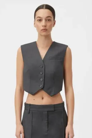 Atlanta Vest Grey Marle