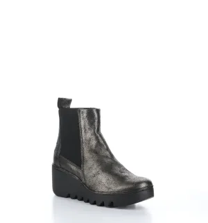 BAGU233FLY Graphite Round Toe Boots