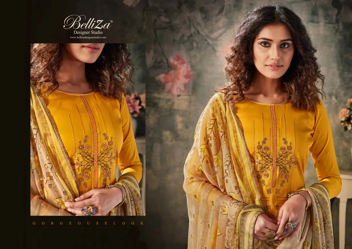Belliza Designer Studio Nazar E Patiala Daily Wear Salwar Suits