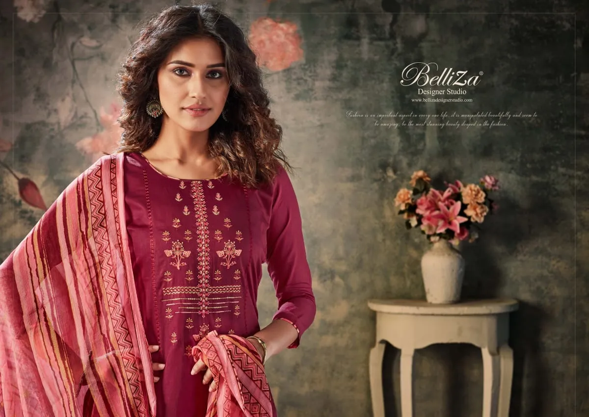 Belliza Designer Studio Nazar E Patiala Daily Wear Salwar Suits
