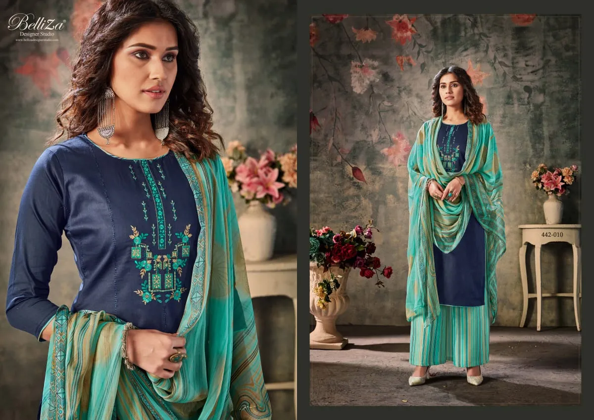 Belliza Designer Studio Nazar E Patiala Daily Wear Salwar Suits