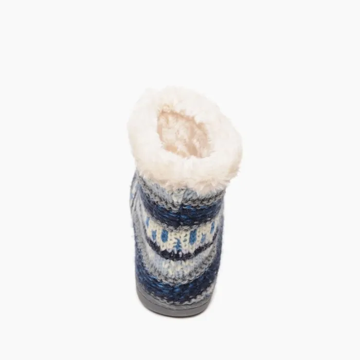 Betty Slipper in Blue Multi