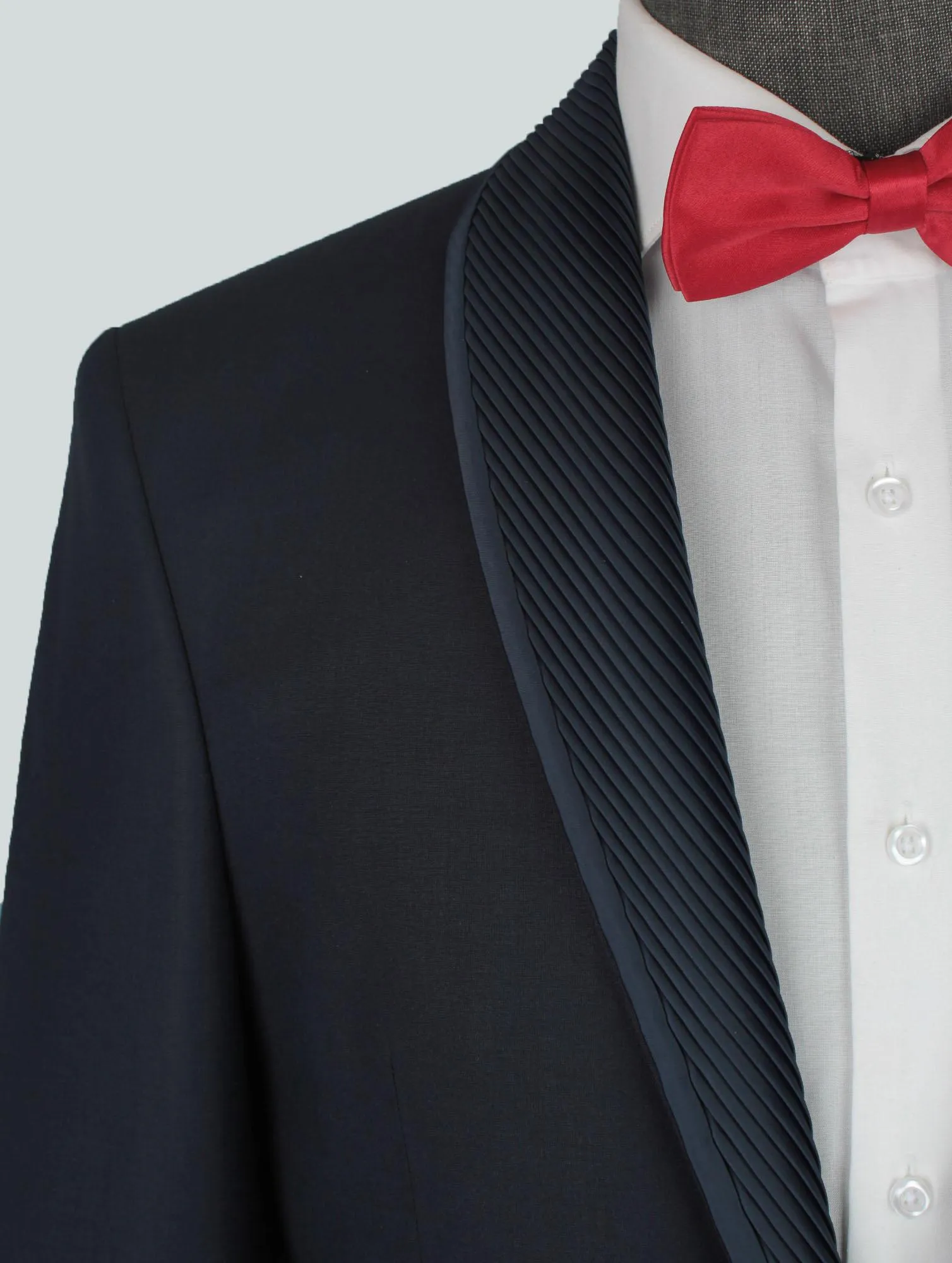 Black Tuxedo Bespoke Men Suit Tailored