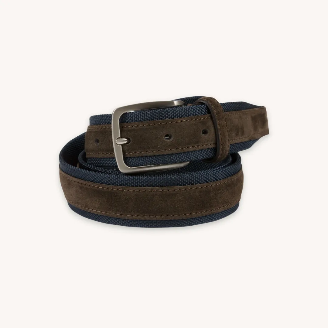 Blue Suede Belt