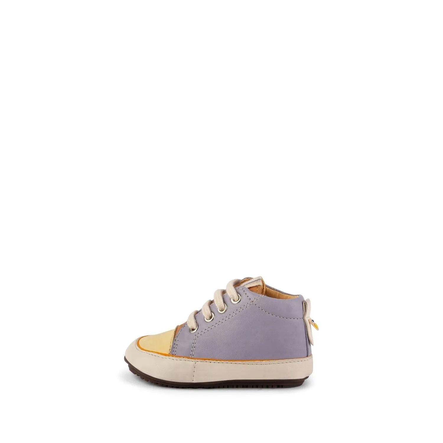 Blue/Camel Sneaker Booties