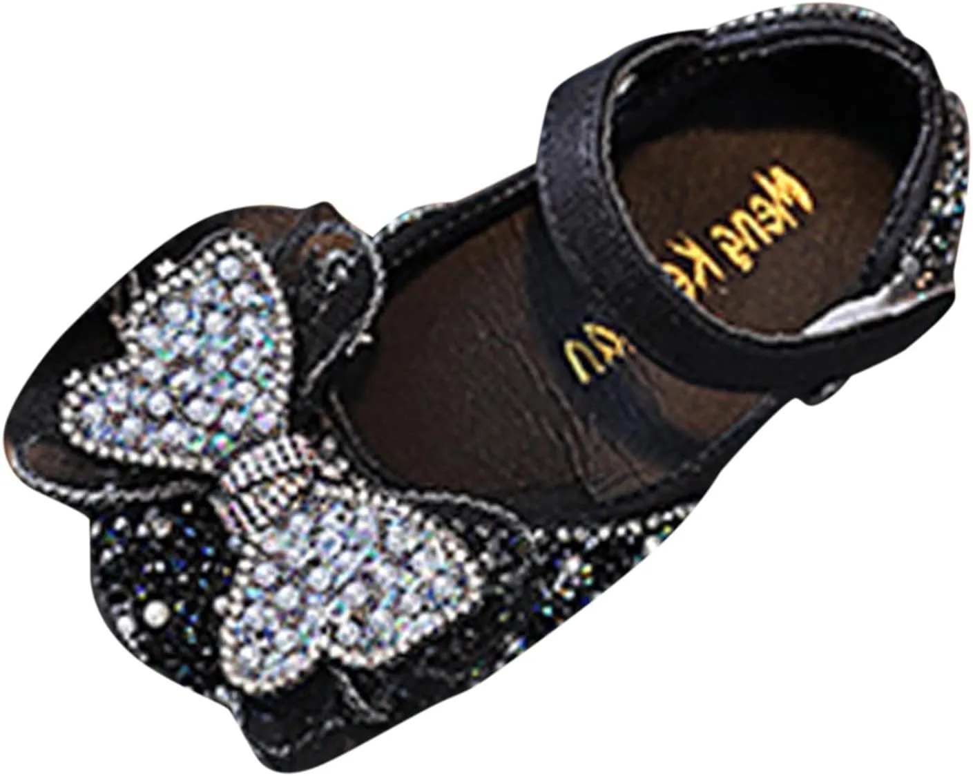 Boot 7 Summer Girls Dance Shoes Princess Dress Performance Shoes Pearl Sequin Ribbon Bow Light Solid Color Elegant and