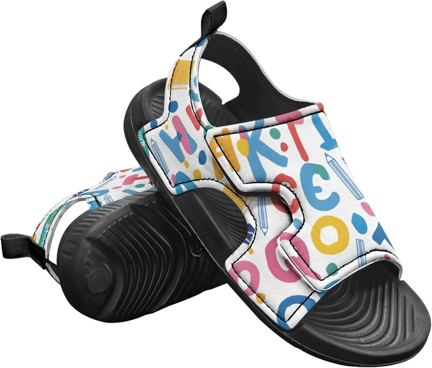 Boys Sandals Open Toe Toddler Sandals Boys Adjustable Little Big Kids