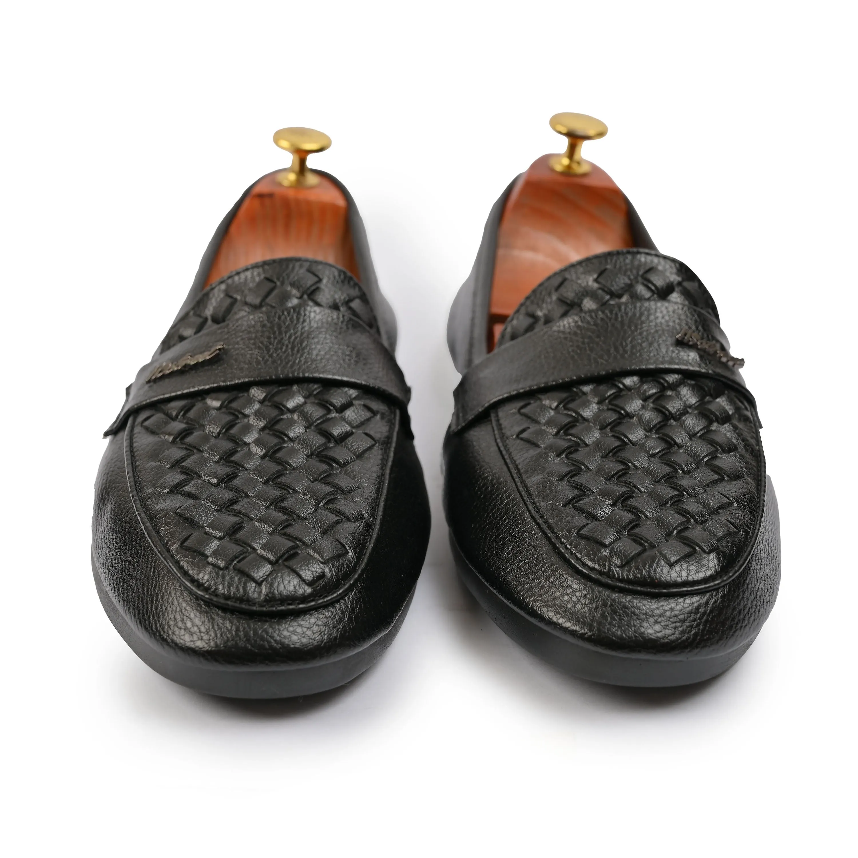 BRAIDED SOFT LEATHER LOAFER