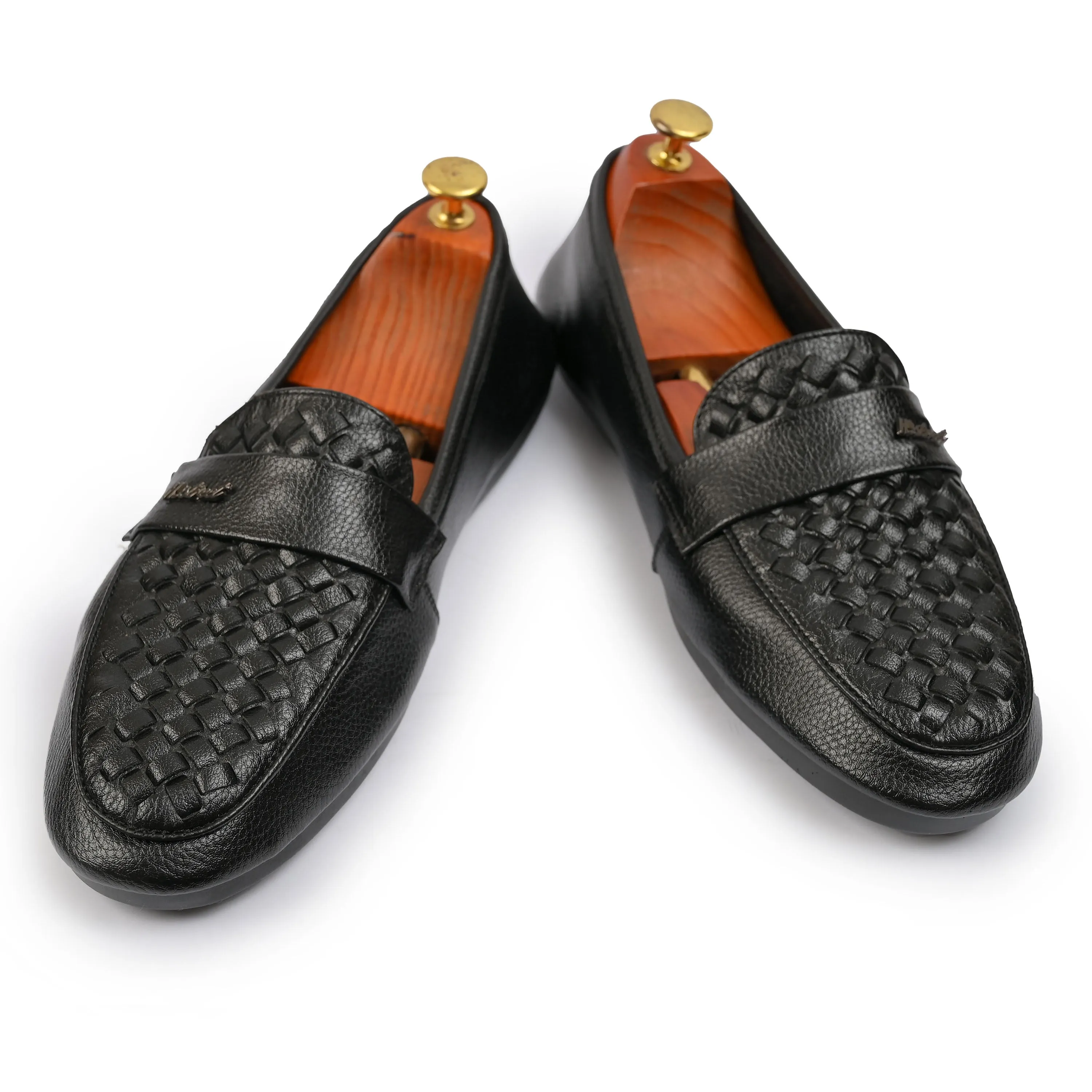 BRAIDED SOFT LEATHER LOAFER