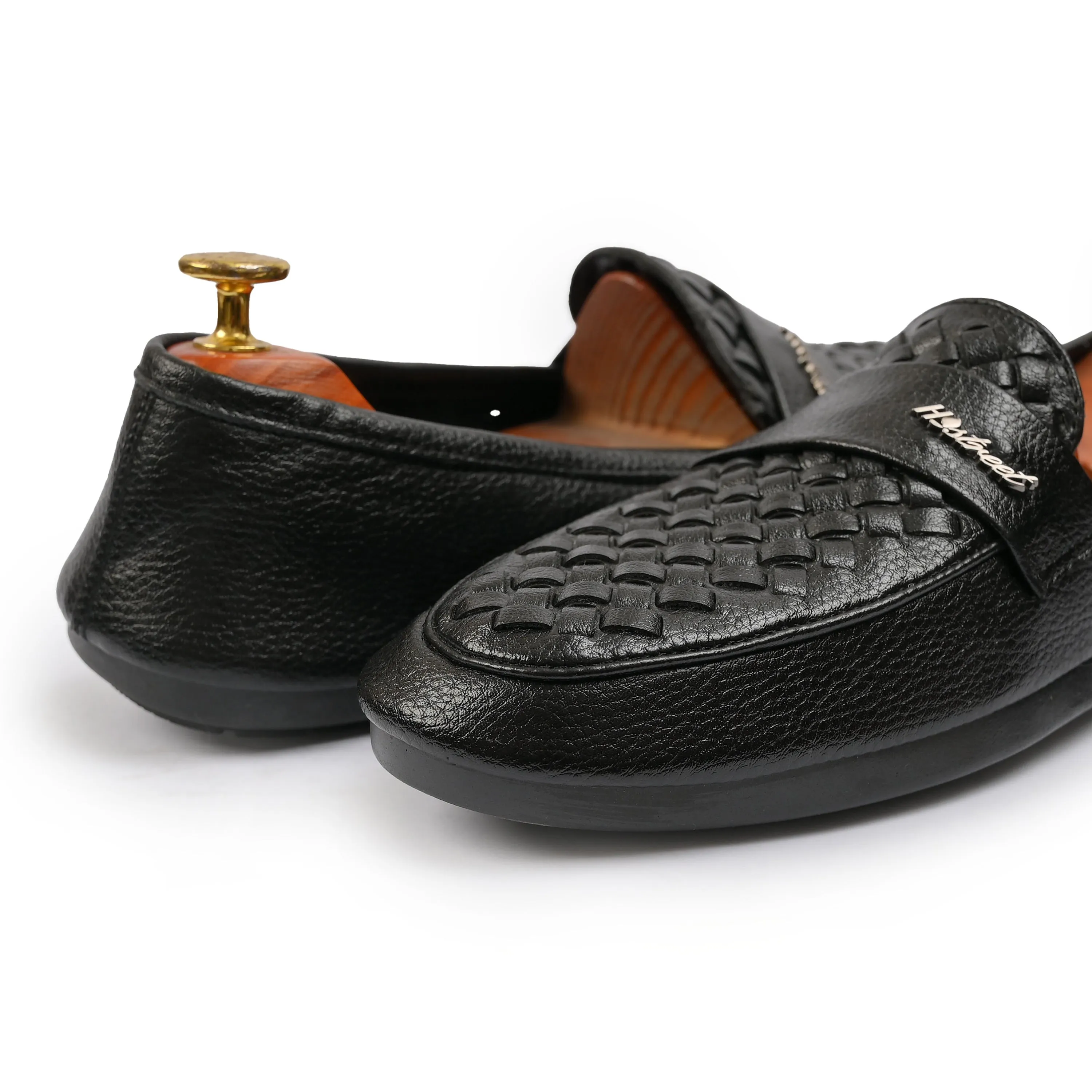 BRAIDED SOFT LEATHER LOAFER