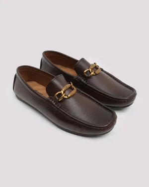 Brown Soft Leather Moccasin