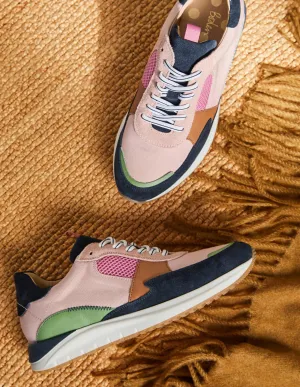 Colourblock Trainers-Milkshake