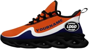 Custom Mens Road Running Shoes Personalize Breathable Baseball Athletic Sneakers Lightweight Walking Shoe Gym Trainers