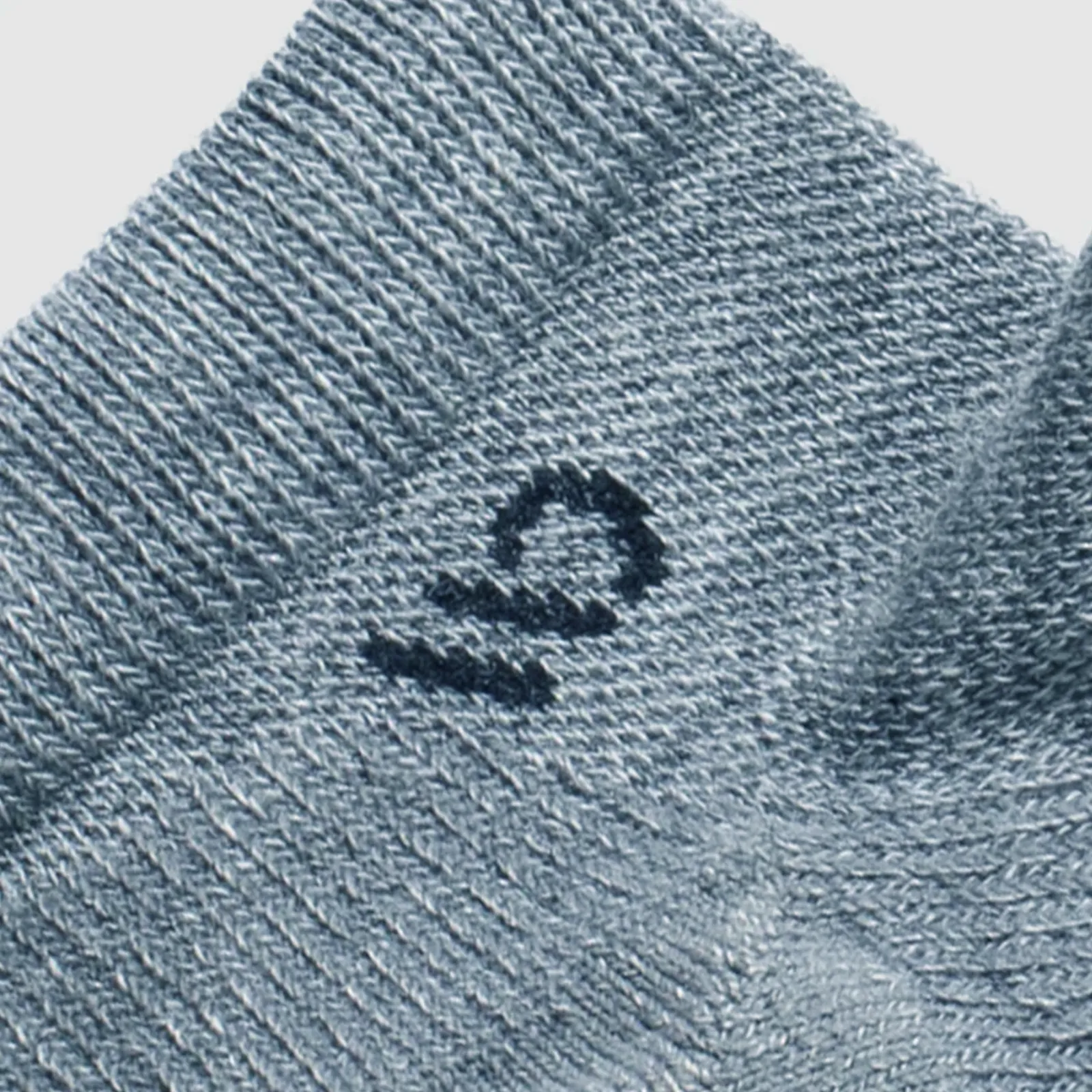 Darn Tough Wide Open Solid Cushioned No Show Sock (Men) - Denim