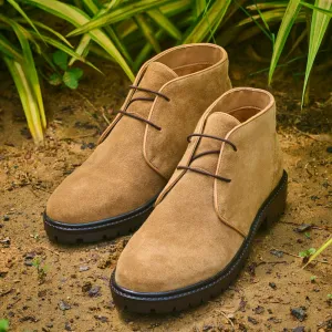 Derbies montantes Asher - Marron tabac