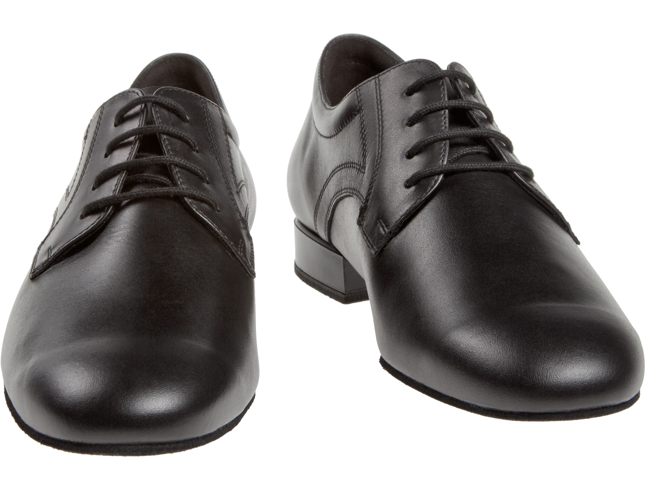 Diamant-Mens: Harrison: Black Leather | .75" Standard | Suede Sole