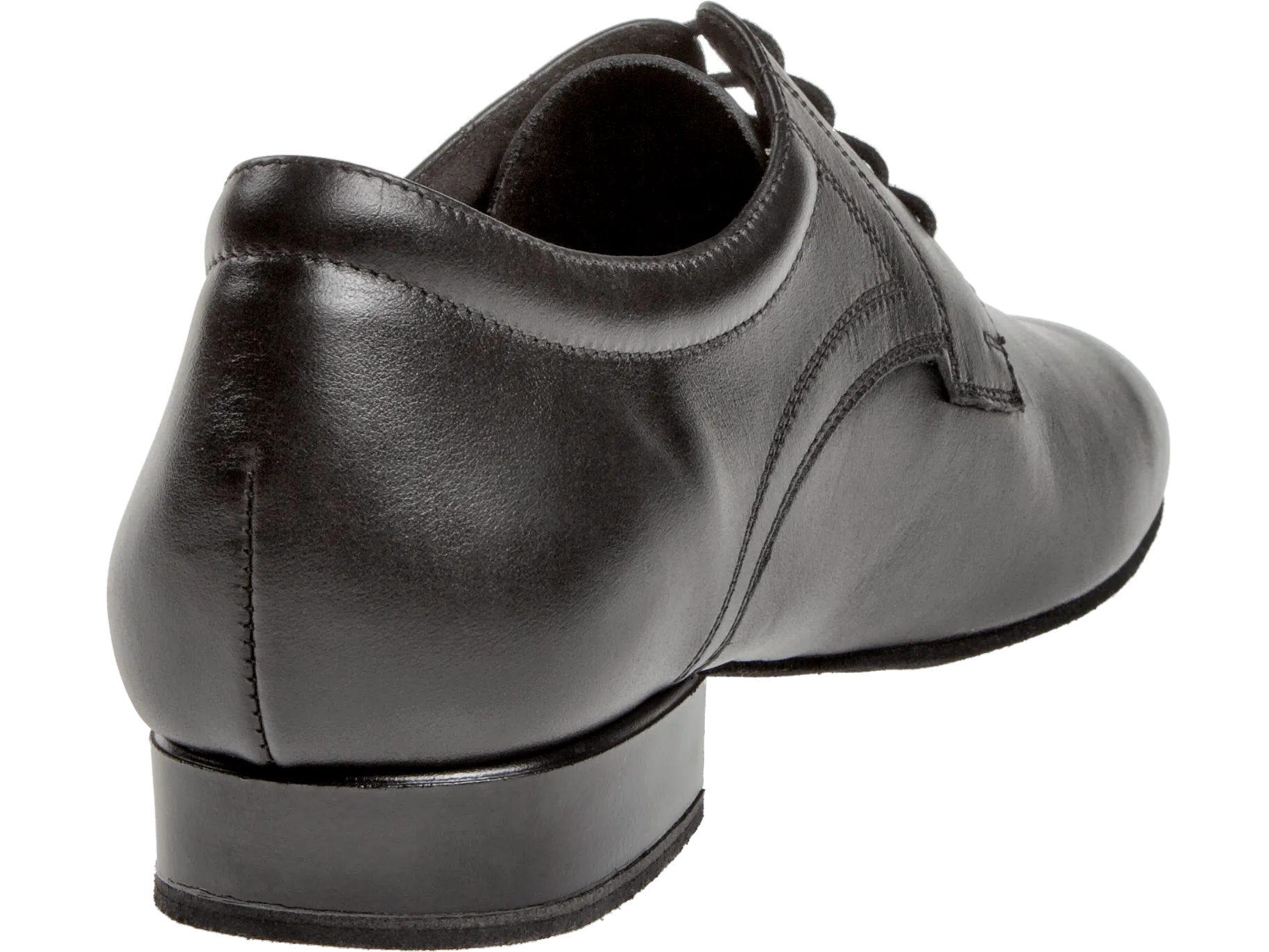 Diamant-Mens: Harrison: Black Leather | .75" Standard | Suede Sole