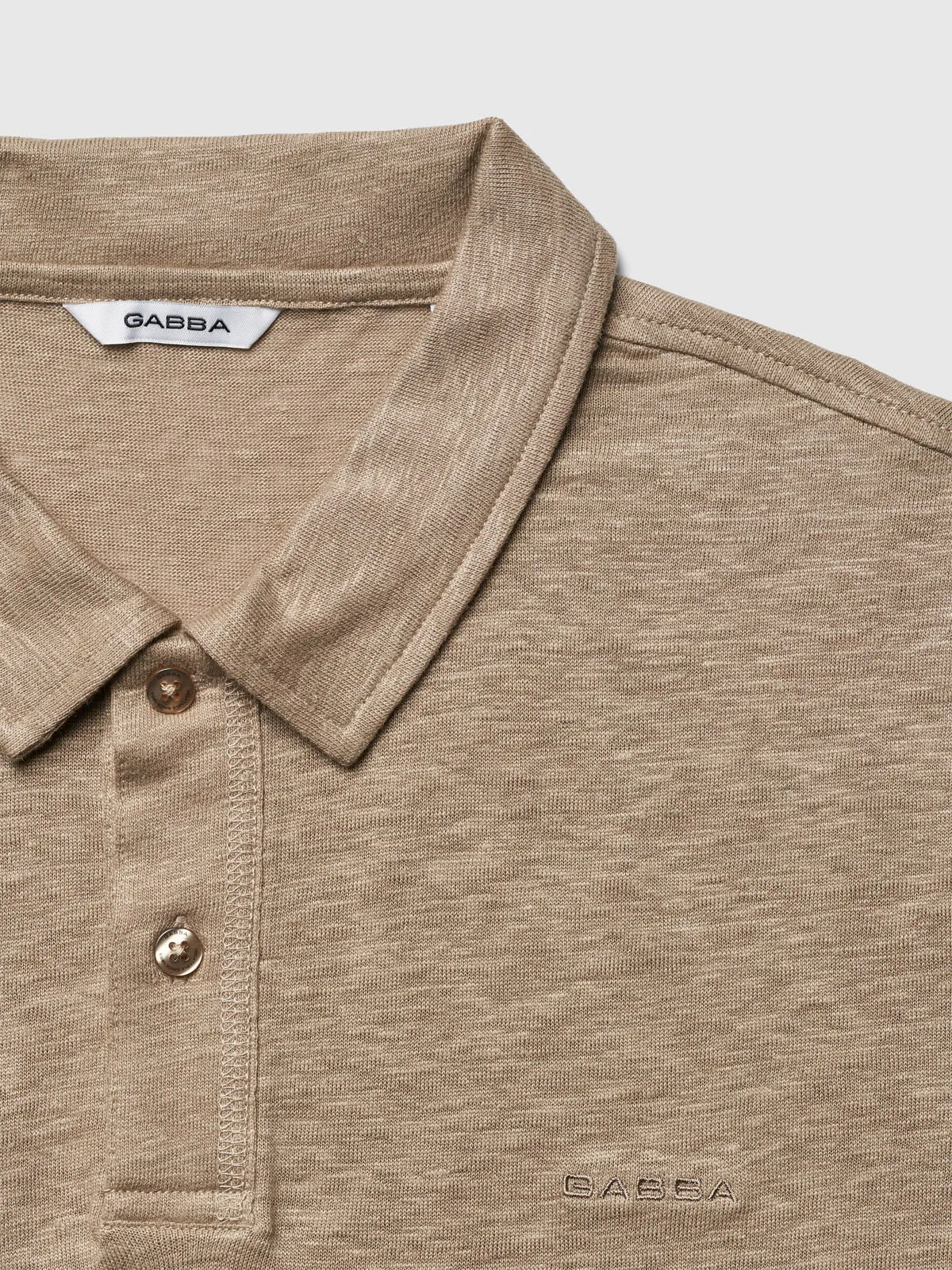 Duke Linen Polo SS - Coriander