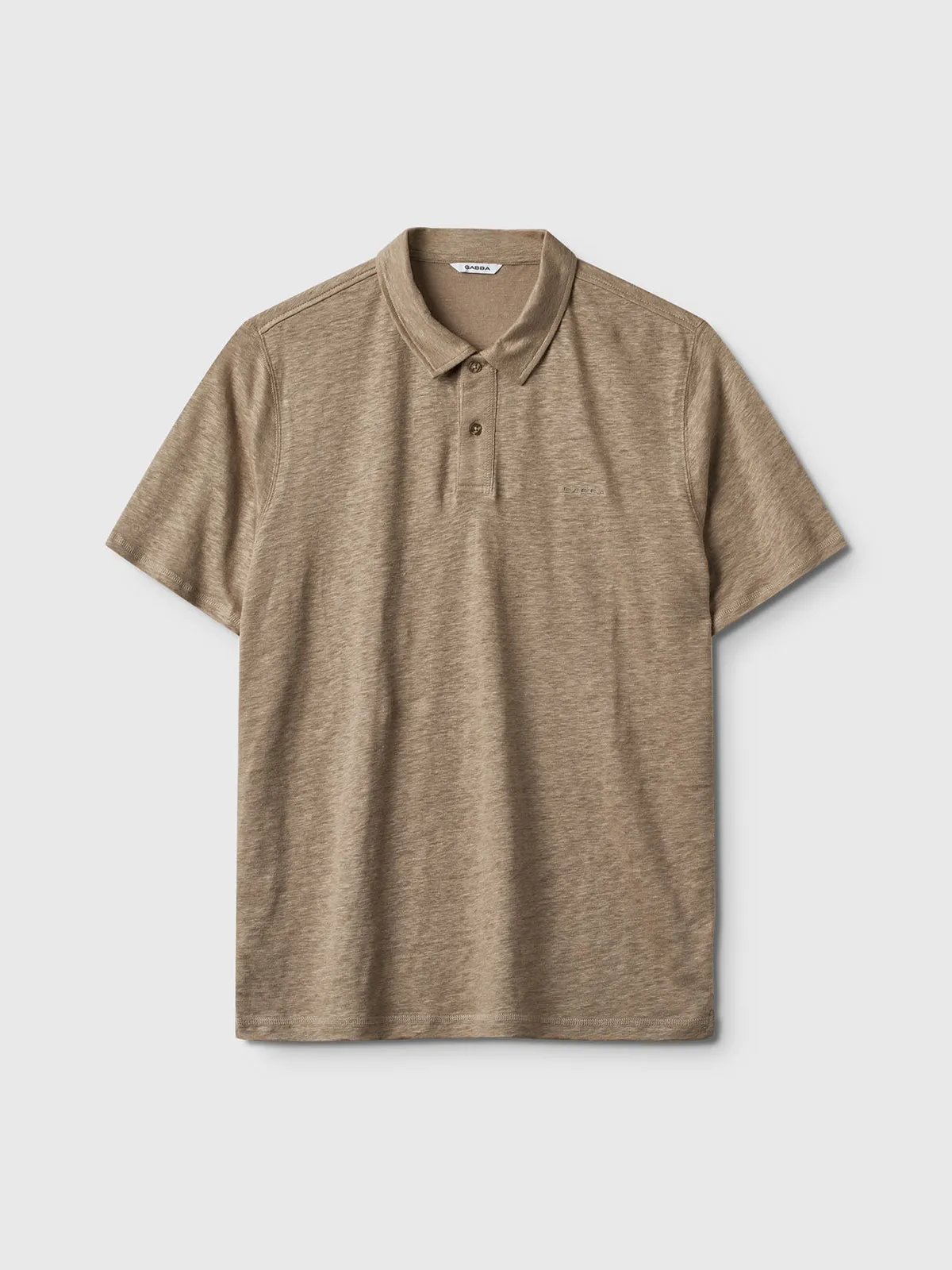Duke Linen Polo SS - Coriander