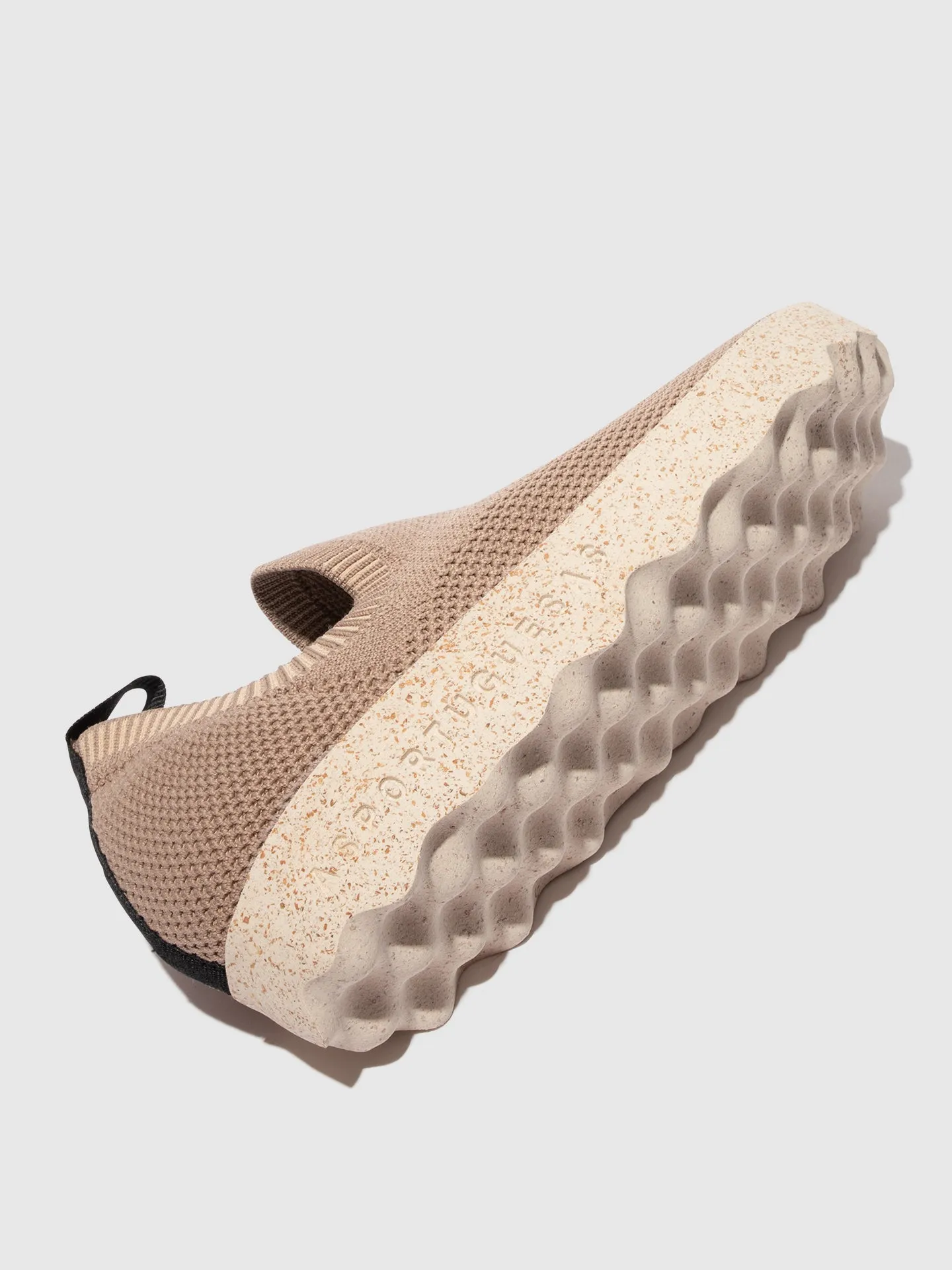 Elasticated Trainers CLIP M TAUPE