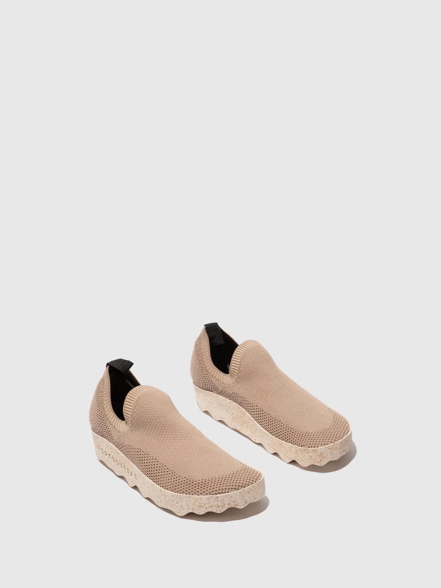 Elasticated Trainers CLIP M TAUPE
