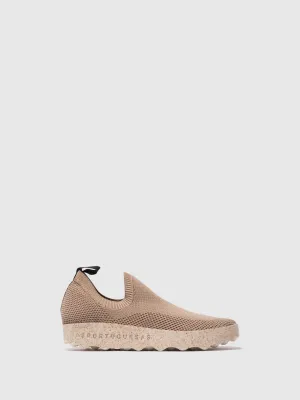 Elasticated Trainers CLIP M TAUPE