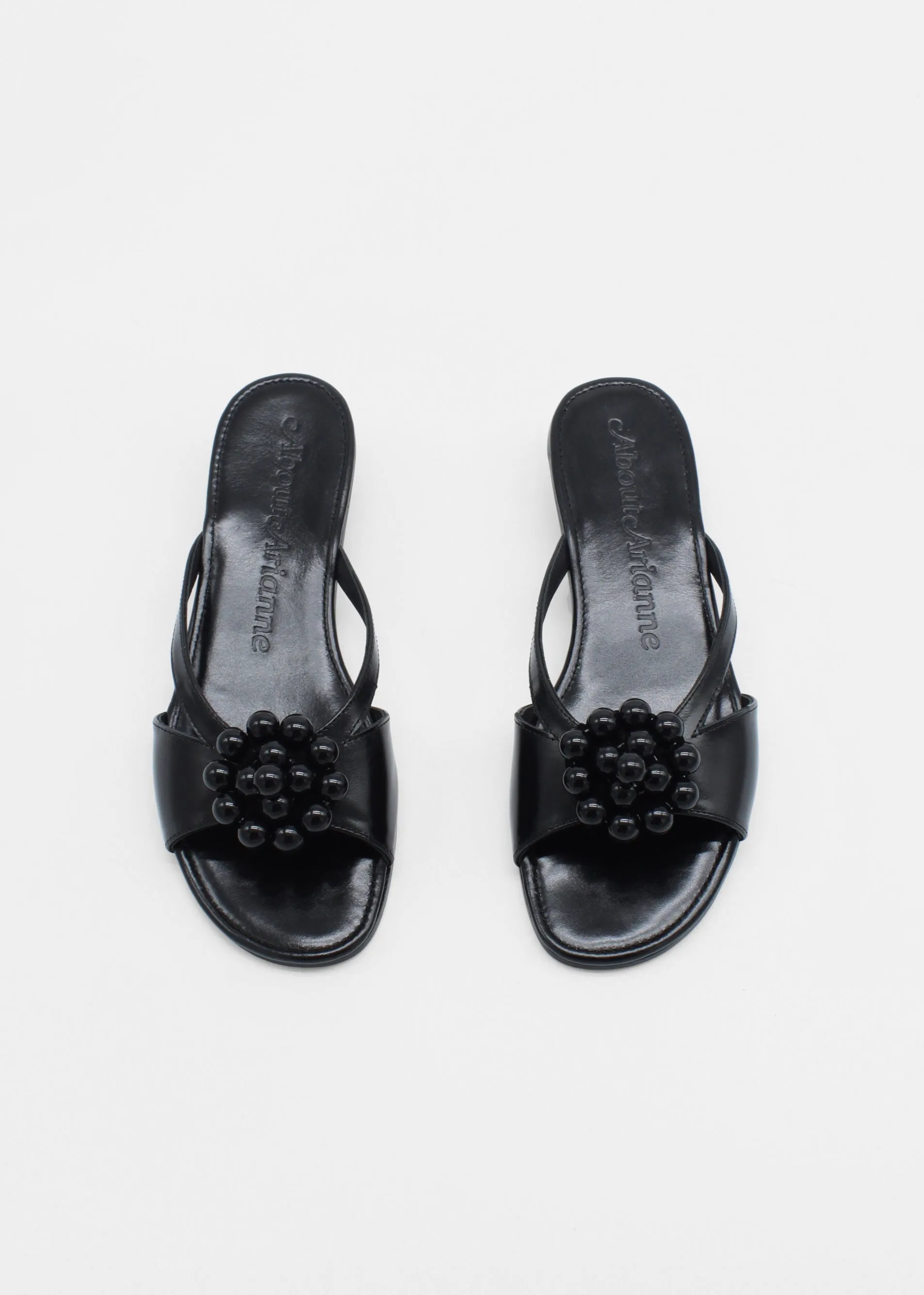Flora Mule - Black - About Arianne