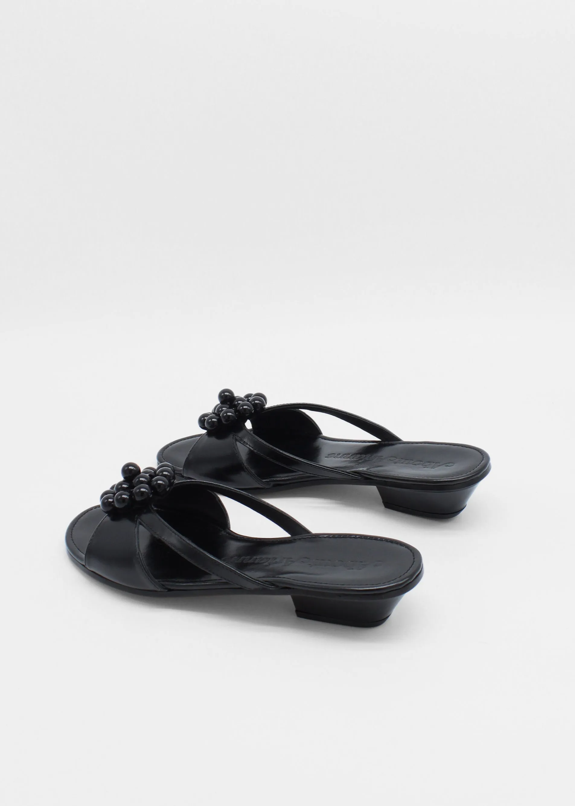 Flora Mule - Black - About Arianne