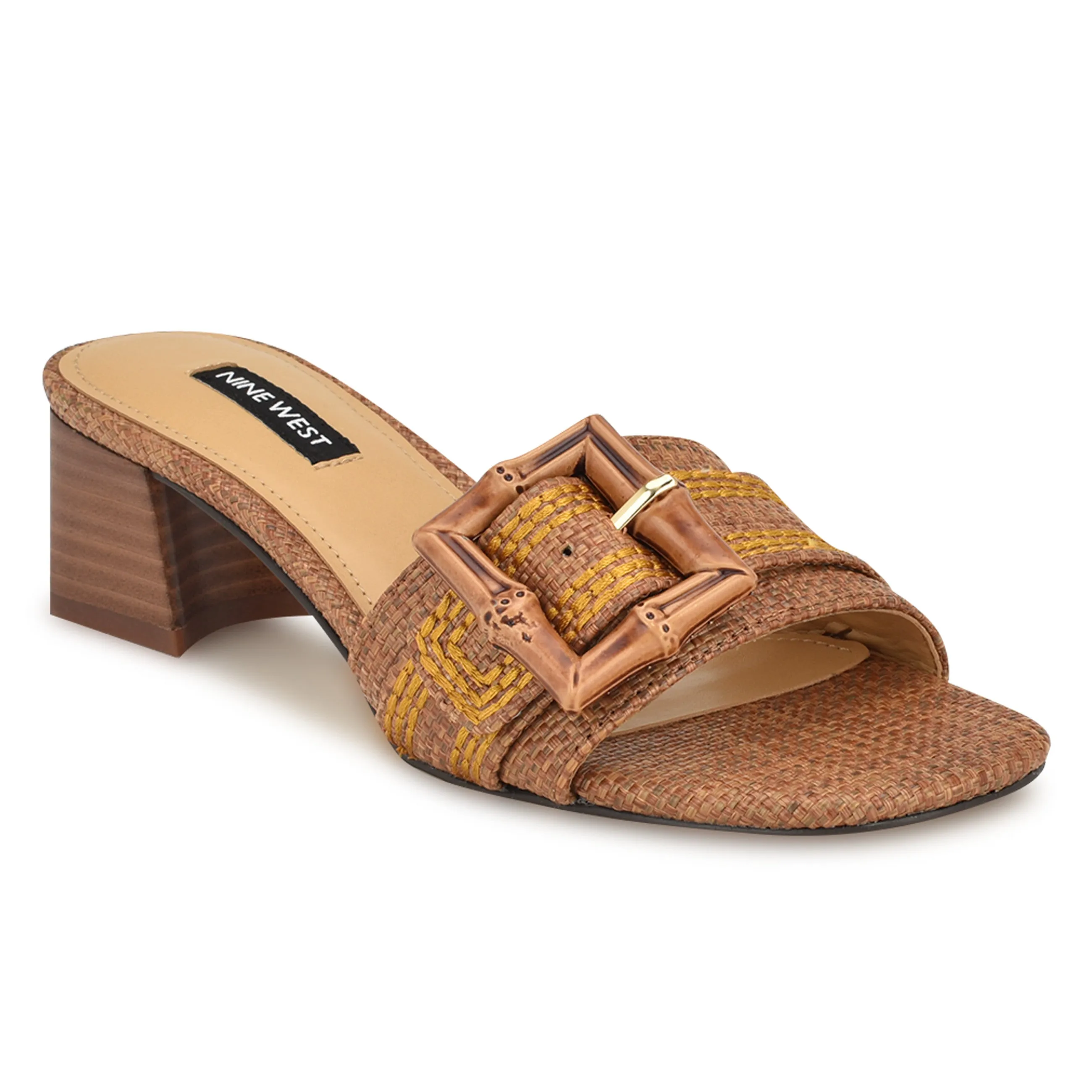 Garta Buckle Slide Sandals