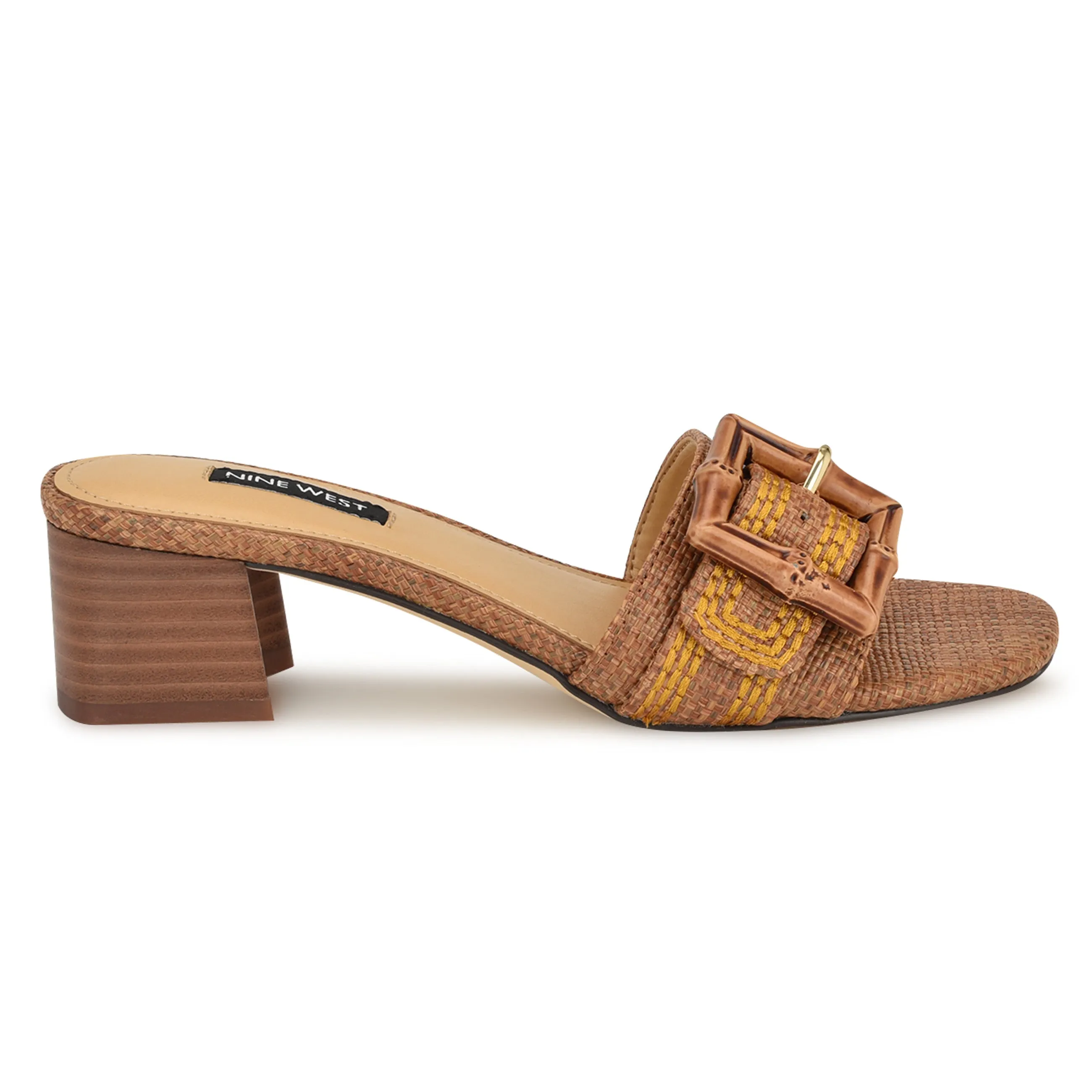 Garta Buckle Slide Sandals