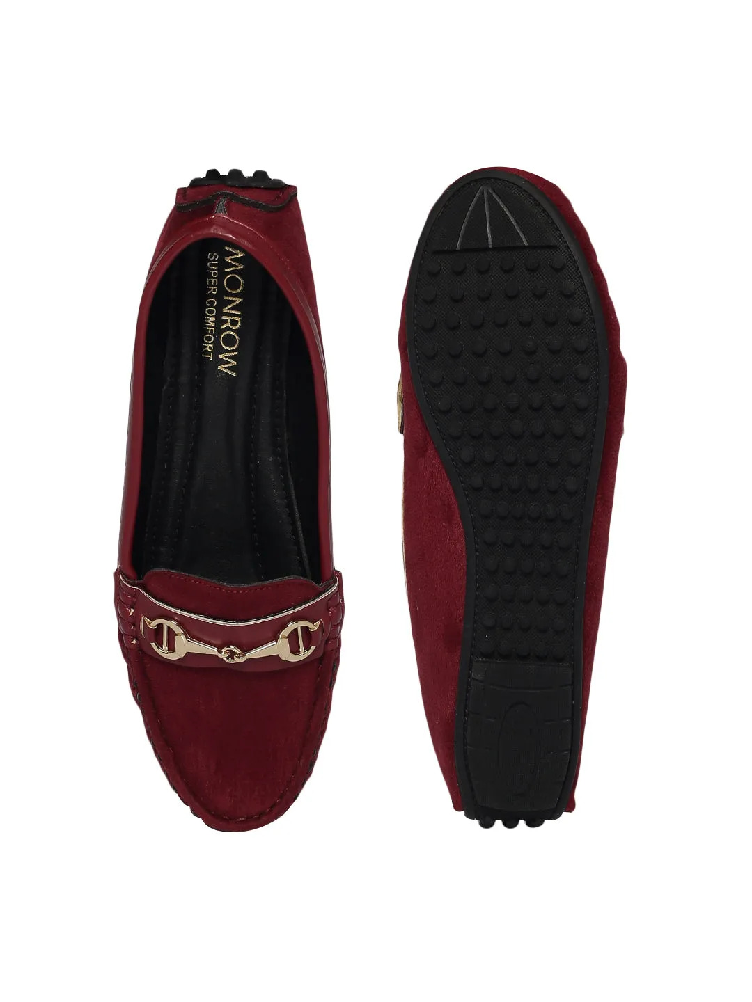 Jade Maroon Loafers