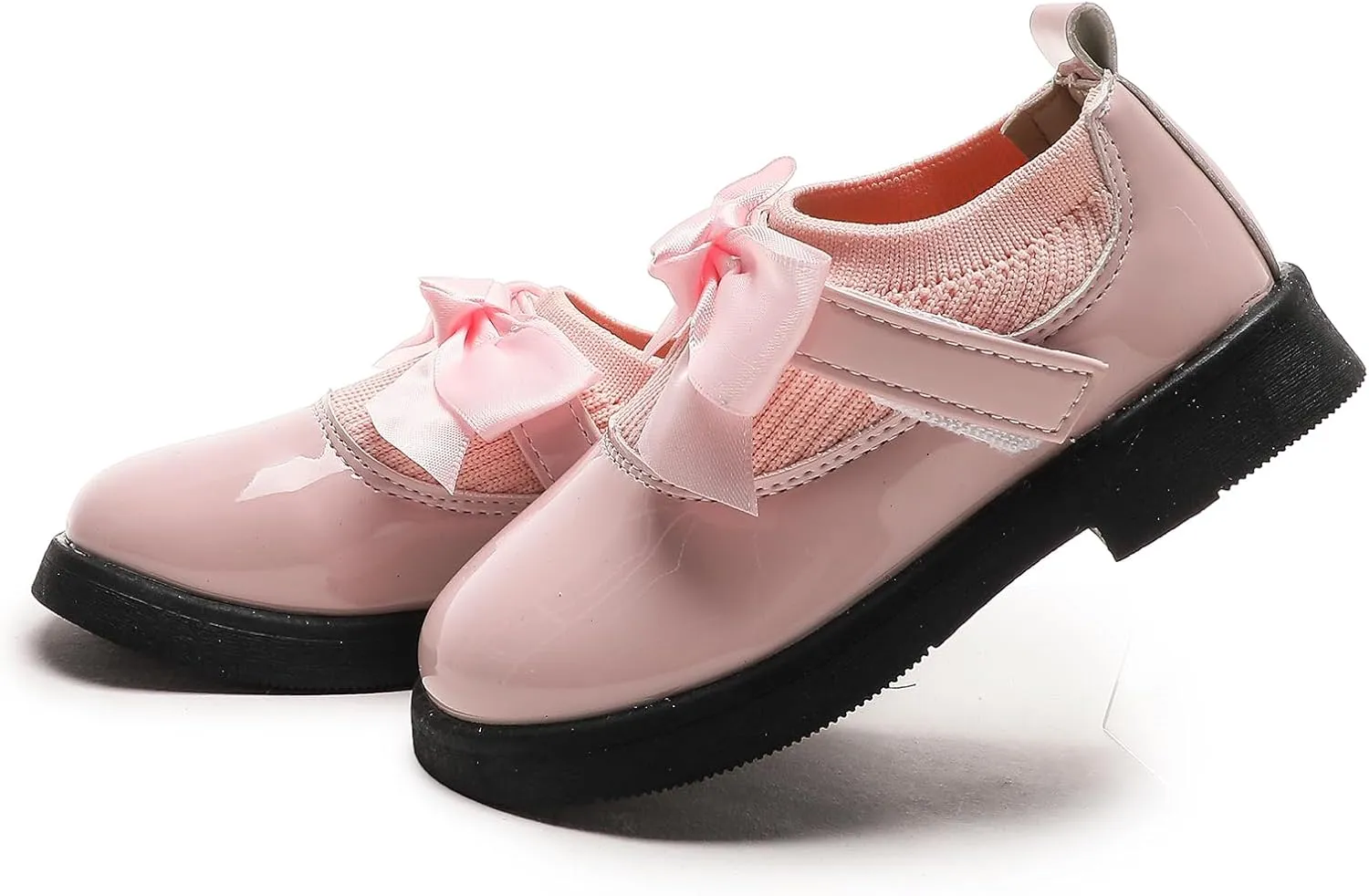 Kids Dress Shoes Girls Boys Oxford Shoes Slip On School Uniform Shoes
