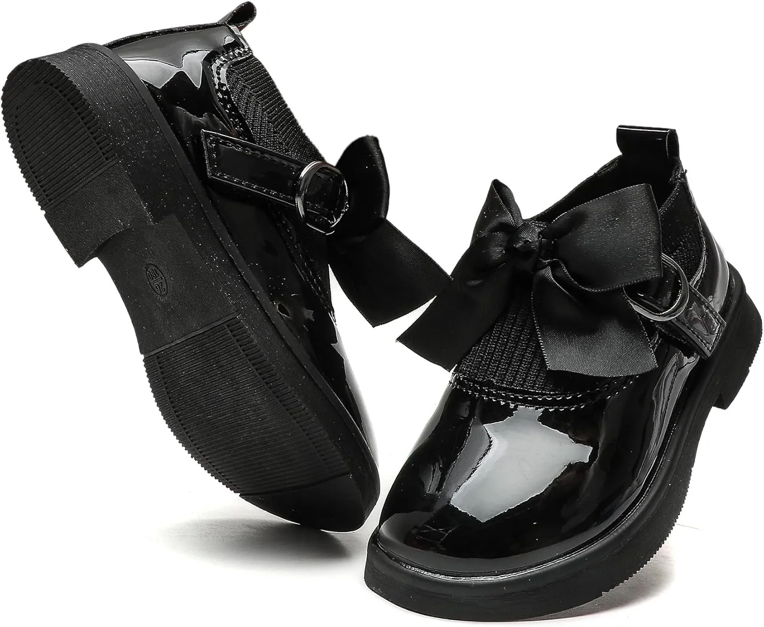 Kids Dress Shoes Girls Boys Oxford Shoes Slip On School Uniform Shoes