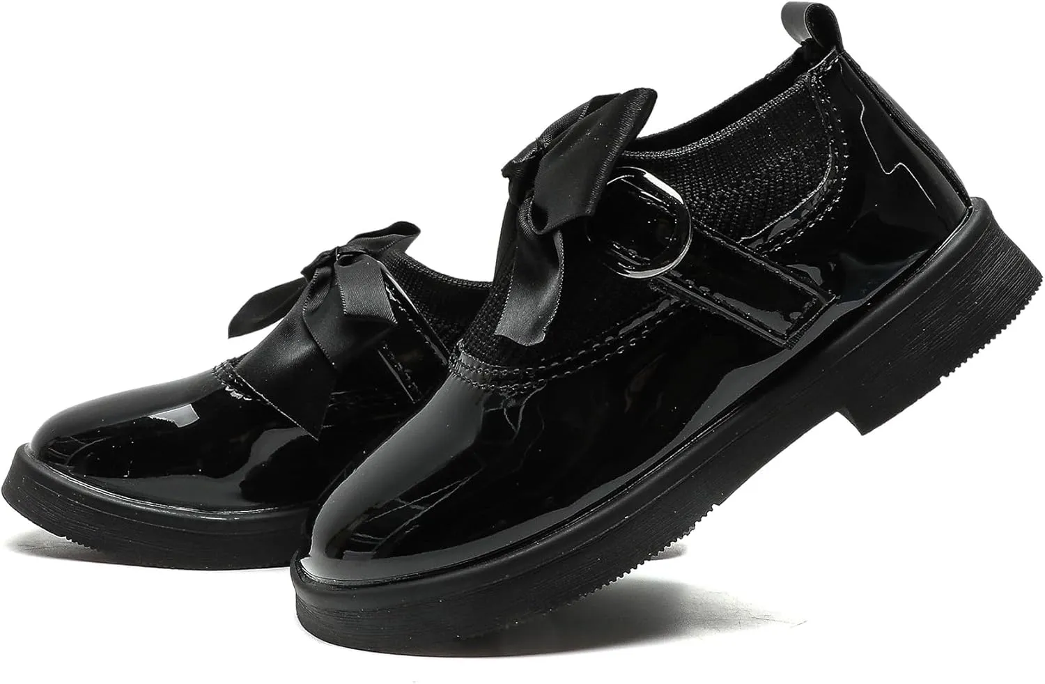 Kids Dress Shoes Girls Boys Oxford Shoes Slip On School Uniform Shoes