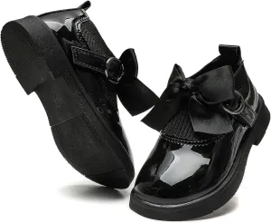 Kids Dress Shoes Girls Boys Oxford Shoes Slip On School Uniform Shoes