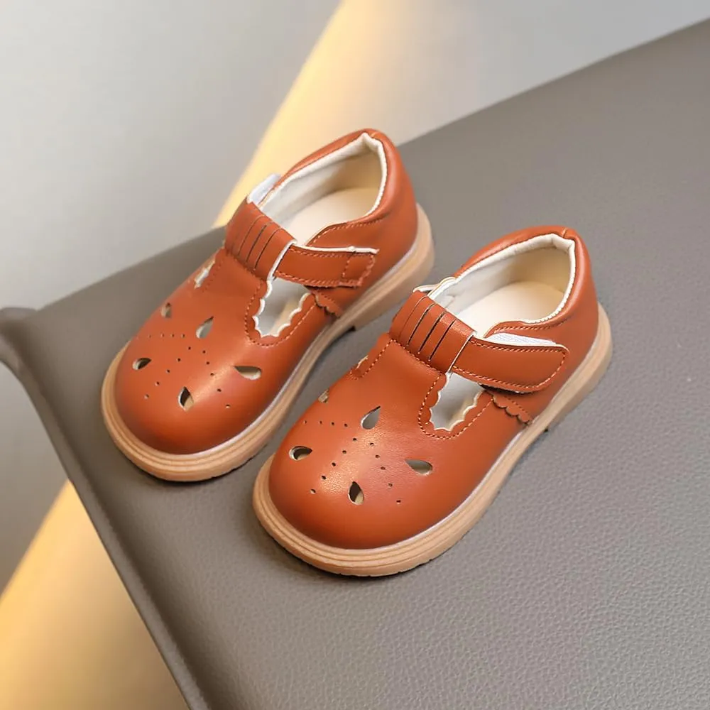Kids Dress Shoes Girls Boys Oxford Shoes Slip On School Uniform Shoes