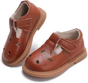 Kids Dress Shoes Girls Boys Oxford Shoes Slip On School Uniform Shoes
