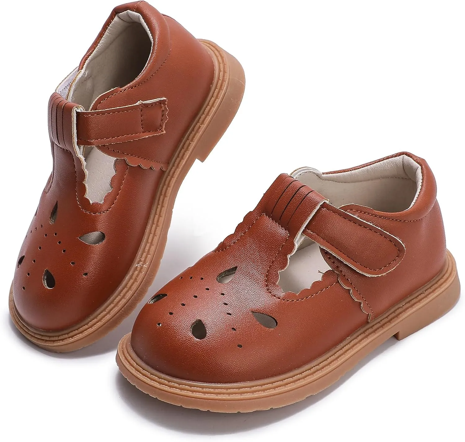 Kids Dress Shoes Girls Boys Oxford Shoes Slip On School Uniform Shoes