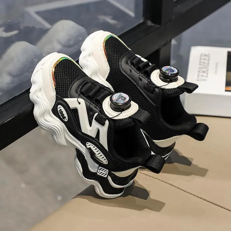 Kids Sports Running Shoes, Lightweight Casual Trainers, Boys and Girls