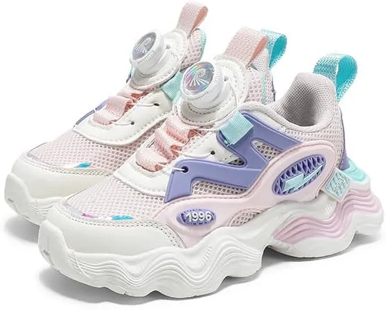 Kids Sports Running Shoes, Lightweight Casual Trainers, Boys and Girls