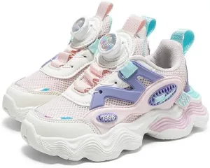 Kids Sports Running Shoes, Lightweight Casual Trainers, Boys and Girls