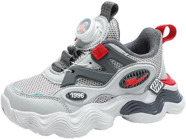 Kids Sports Running Shoes, Lightweight Casual Trainers, Boys and Girls