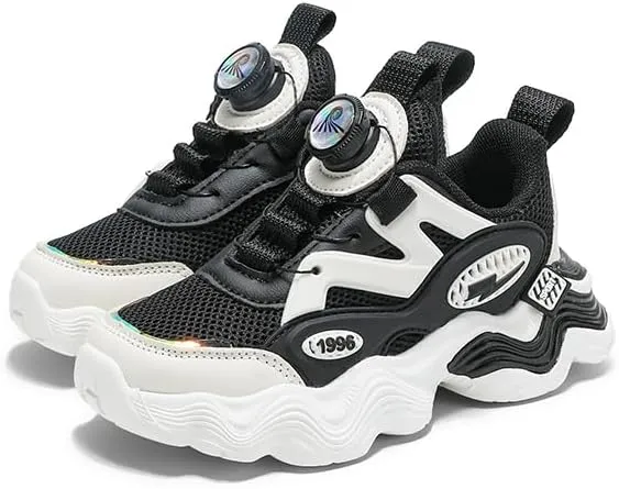 Kids Sports Running Shoes, Lightweight Casual Trainers, Boys and Girls