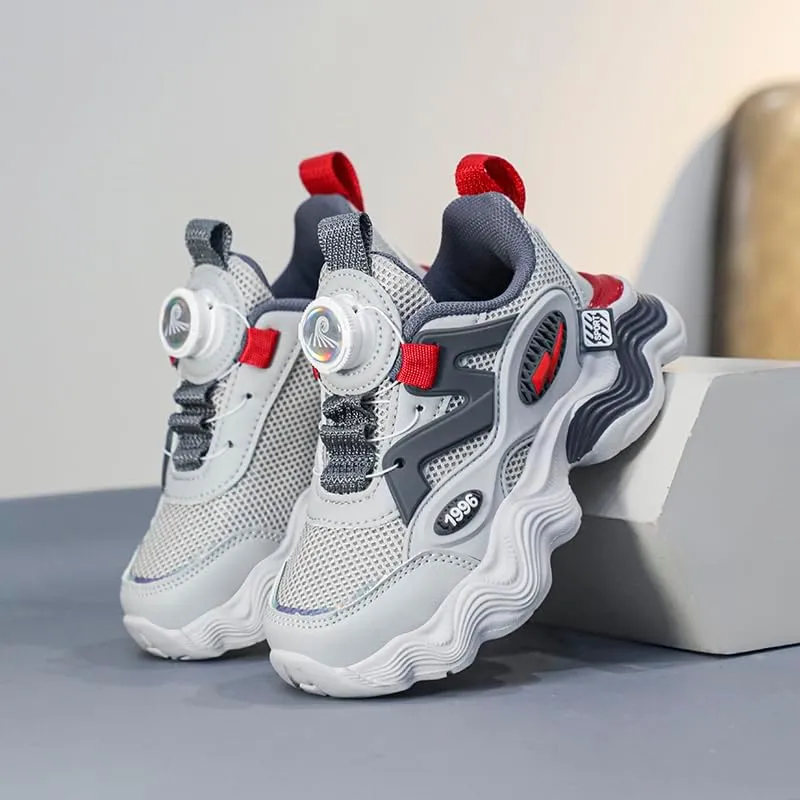 Kids Sports Running Shoes, Lightweight Casual Trainers, Boys and Girls