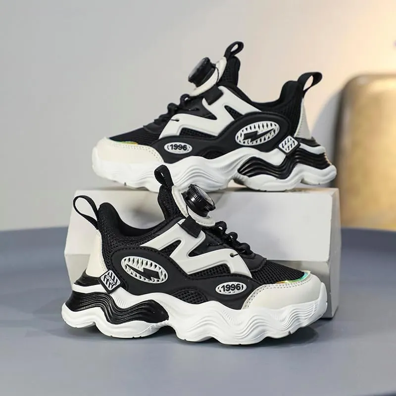 Kids Sports Running Shoes, Lightweight Casual Trainers, Boys and Girls