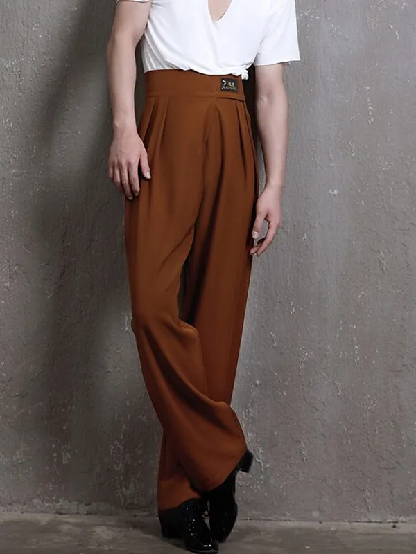 Latin Dance Pants Ballroom Dance Poor Color Women's Performance Daily Wear High Spandex